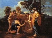 Nicolas Poussin Et in Arcadia Ego USA oil painting reproduction